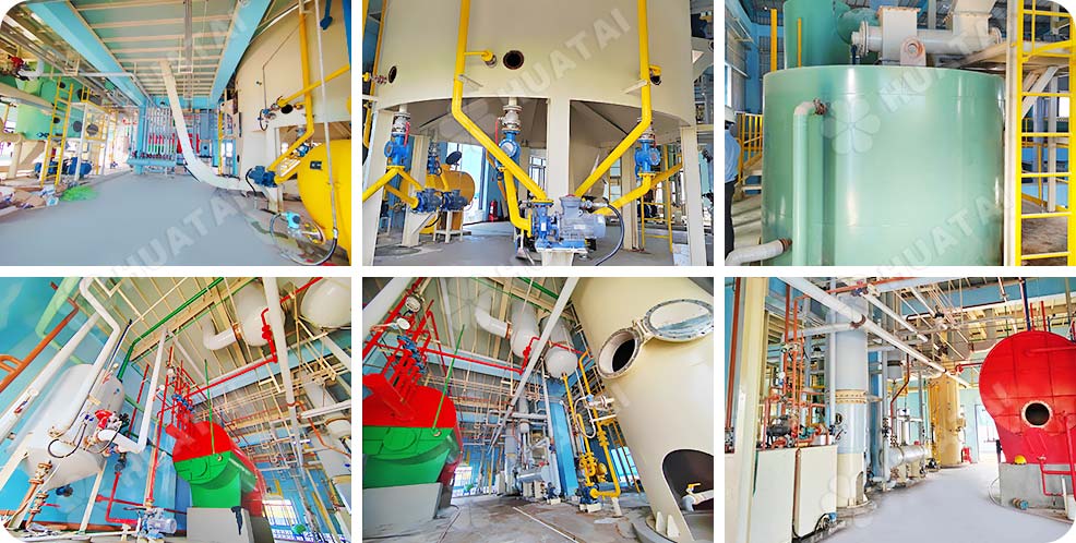 Rice bran oil solvent extraction plant.jpg