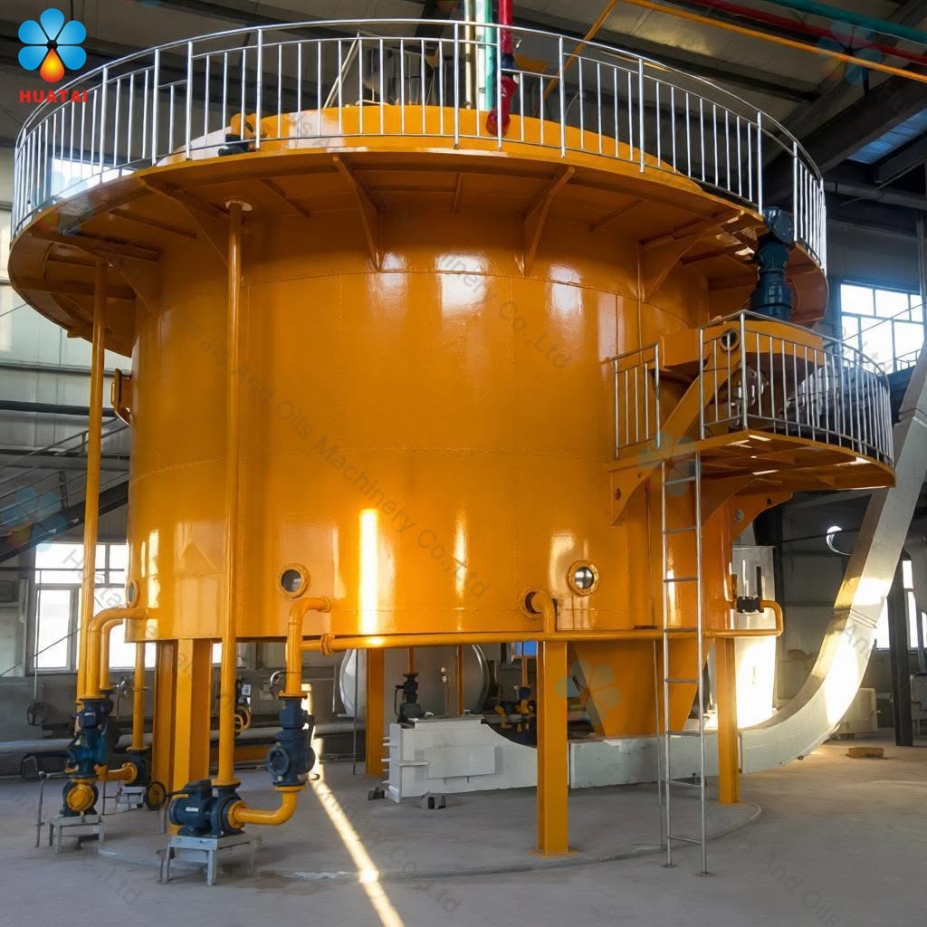 Soybean Oil Solvent Extraction Process: Huatai's Highly Automated Equipment